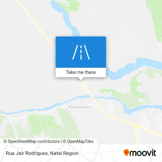 Rua Jair Rodrigues map