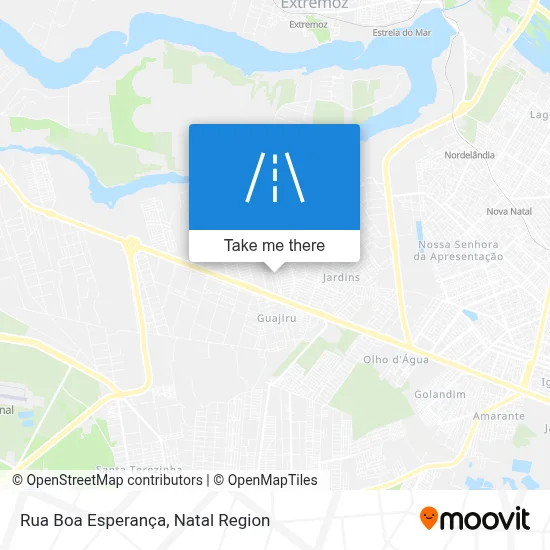 Rua Boa Esperança map