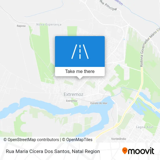 Rua Maria Cícera Dos Santos map
