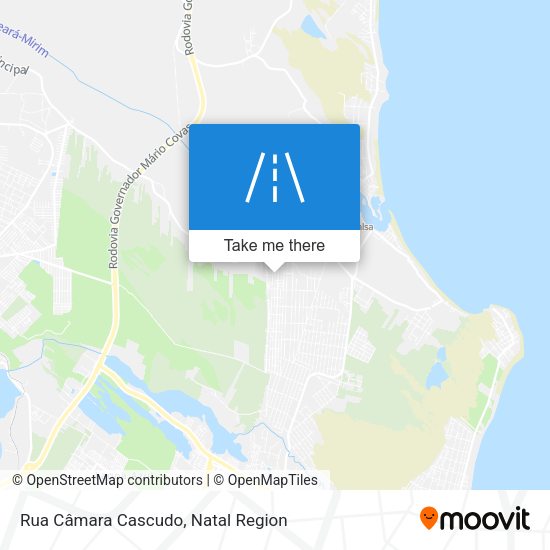 Rua Câmara Cascudo map
