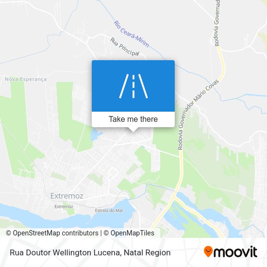 Rua Doutor Wellington Lucena map