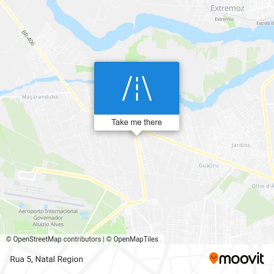Rua 5 map
