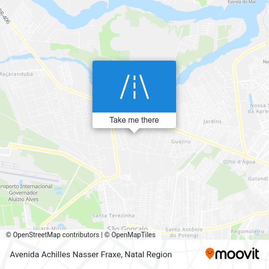 Avenida Achilles Nasser Fraxe map