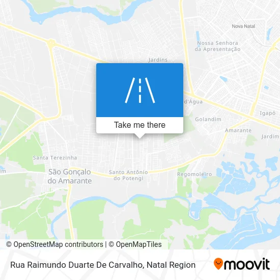 Rua Raimundo Duarte De Carvalho map