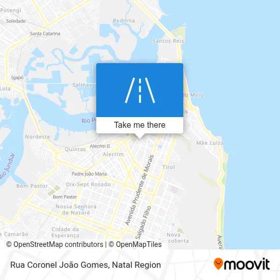 Rua Coronel João Gomes map