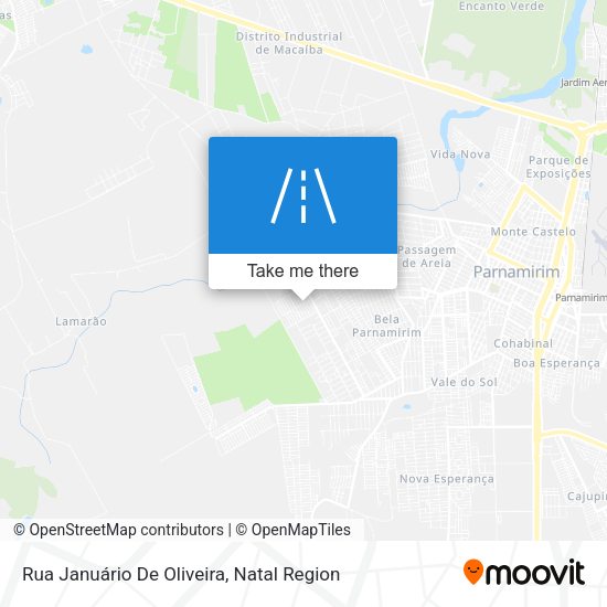 Rua Januário De Oliveira map