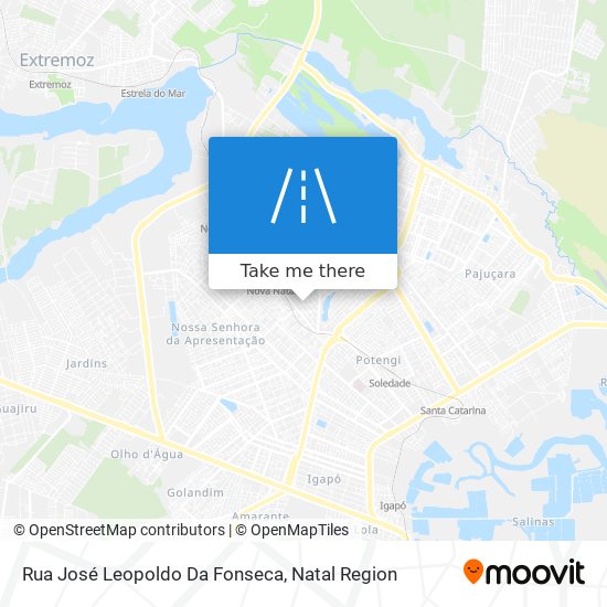 Mapa Rua José Leopoldo Da Fonseca