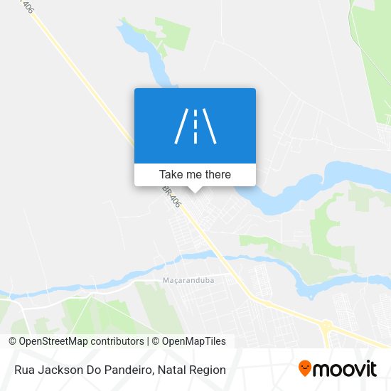 Rua Jackson Do Pandeiro map