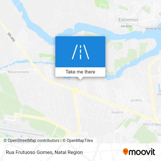 Rua Frutuoso Gomes map