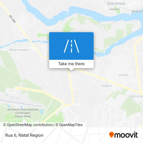 Rua 6 map