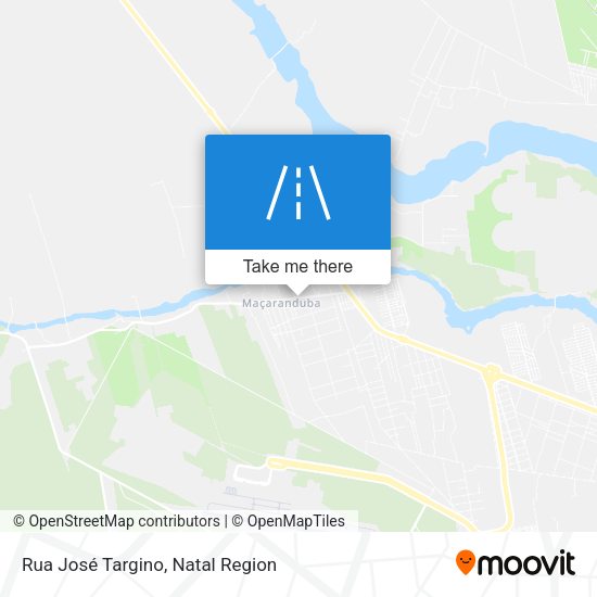 Rua José Targino map