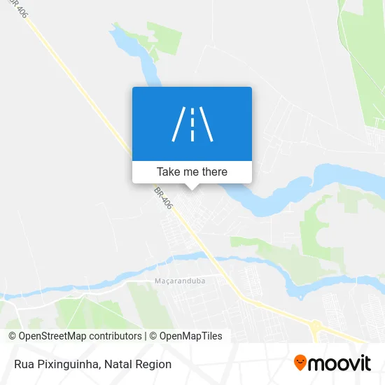 Rua Pixinguinha map