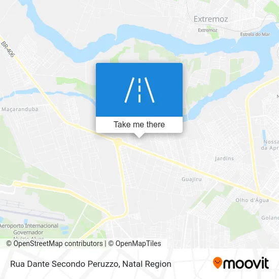 Rua Dante Secondo Peruzzo map