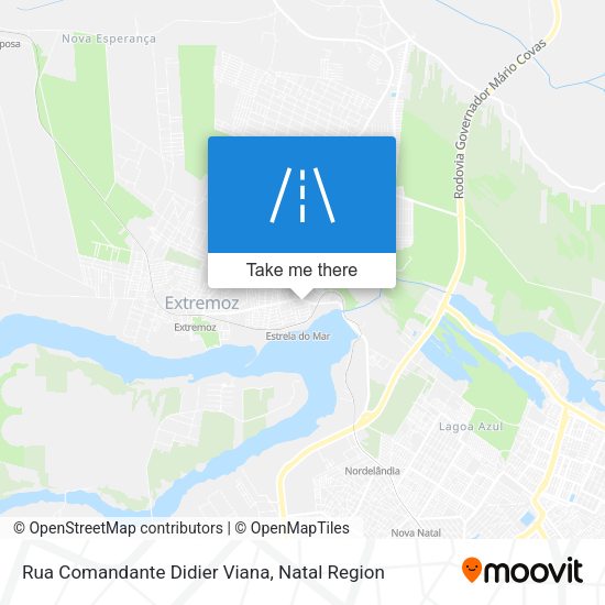 Rua Comandante Didier Viana map