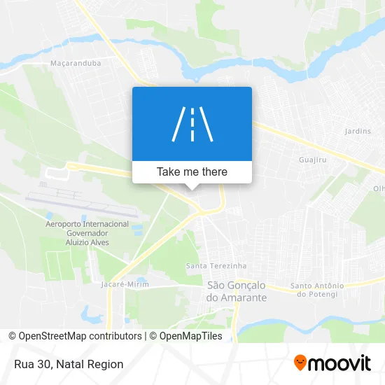 Rua 30 map