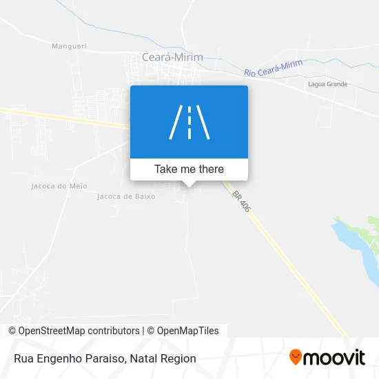 Rua Engenho Paraiso map