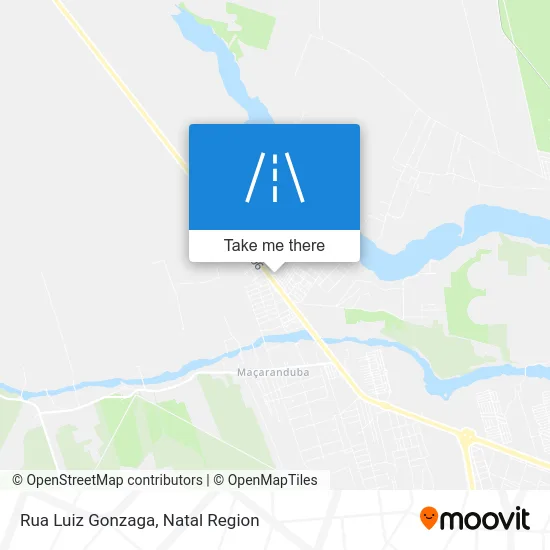 Rua Luiz Gonzaga map