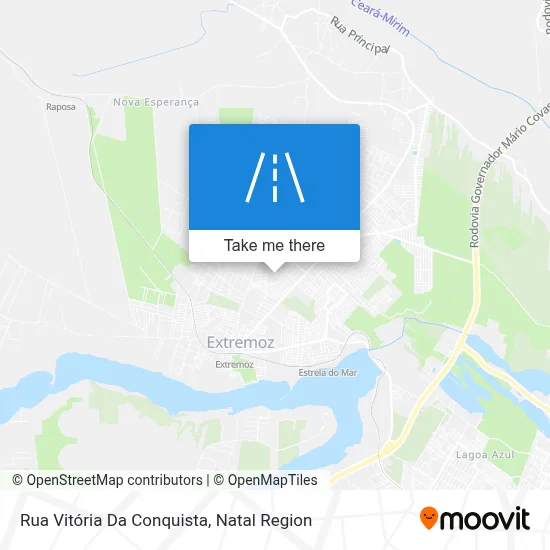Rua Vitória Da Conquista map