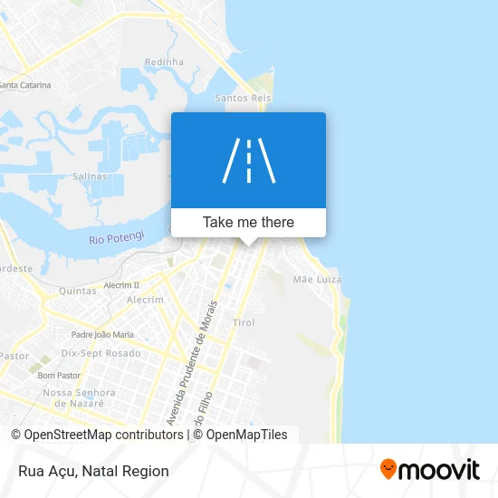 Rua Açu map