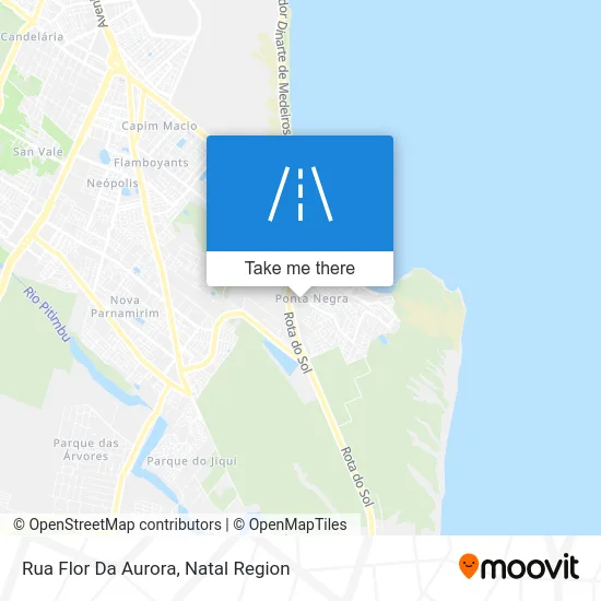 Rua Flor Da Aurora map