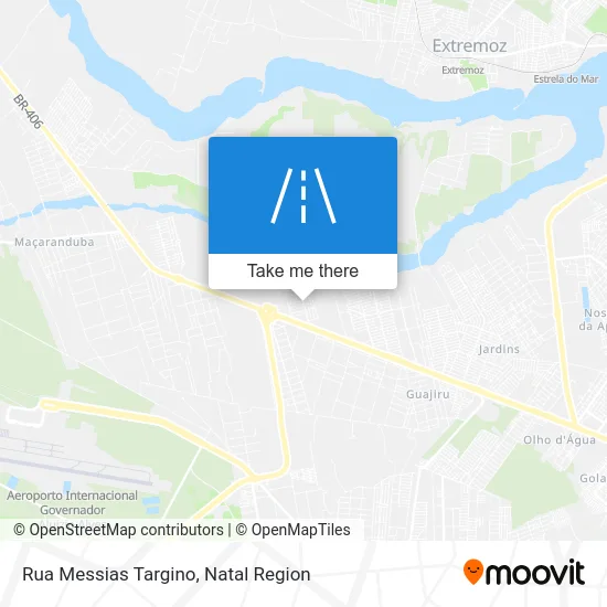 Rua Messias Targino map