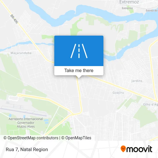 Rua 7 map
