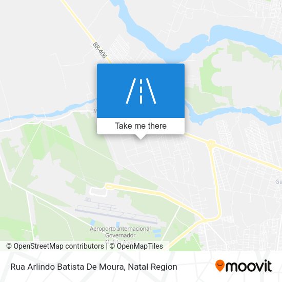 Rua Arlindo Batista De Moura map