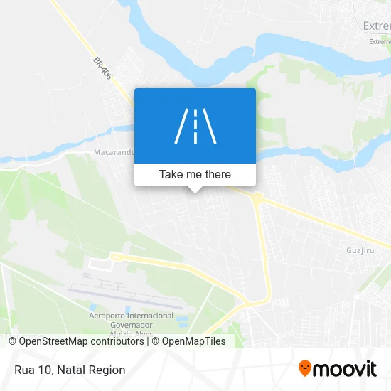 Rua 10 map