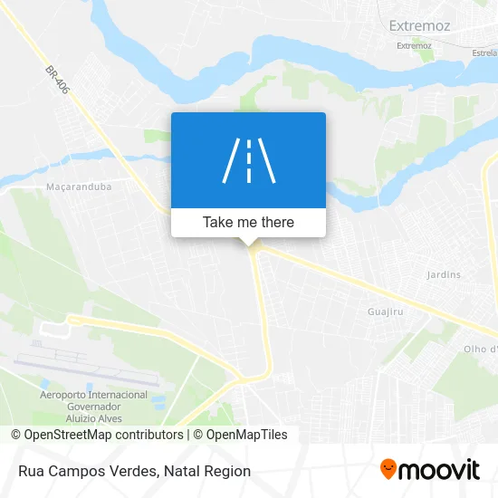 Rua Campos Verdes map