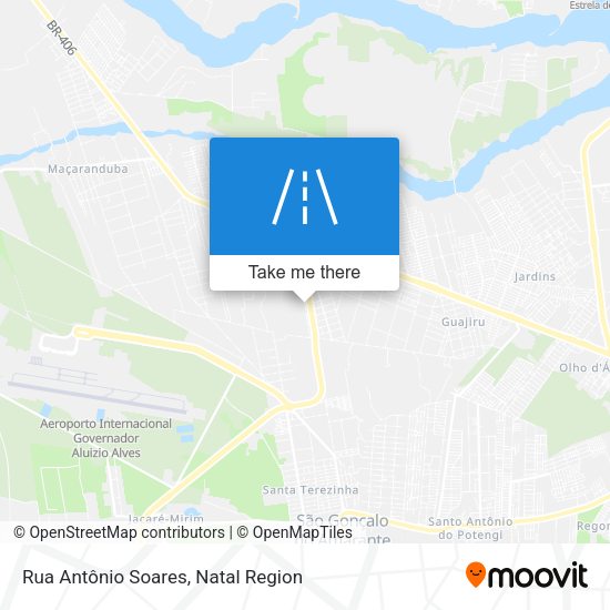 Rua Antônio Soares map