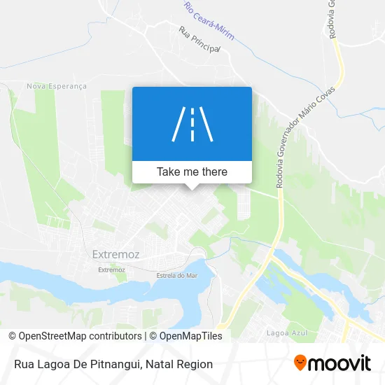 Rua Lagoa De Pitnangui map