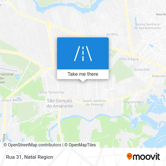 Rua 31 map