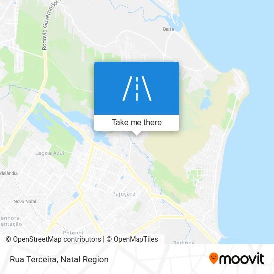 Rua Terceira map