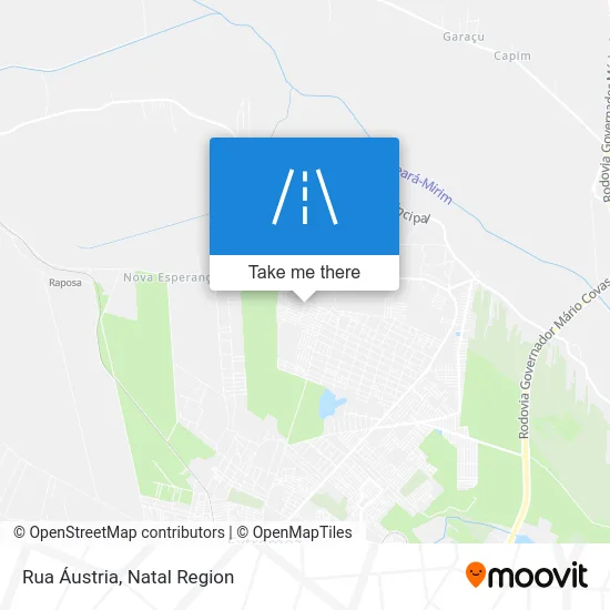 Rua Áustria map