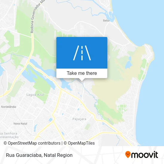 Rua Guaraciaba map