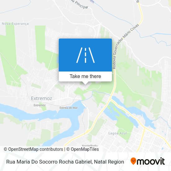 Rua Maria Do Socorro Rocha Gabriel map