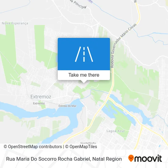 Rua Maria Do Socorro Rocha Gabriel map