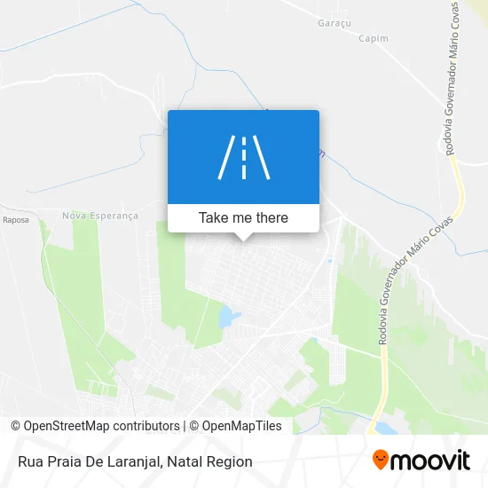 Rua Praia De Laranjal map