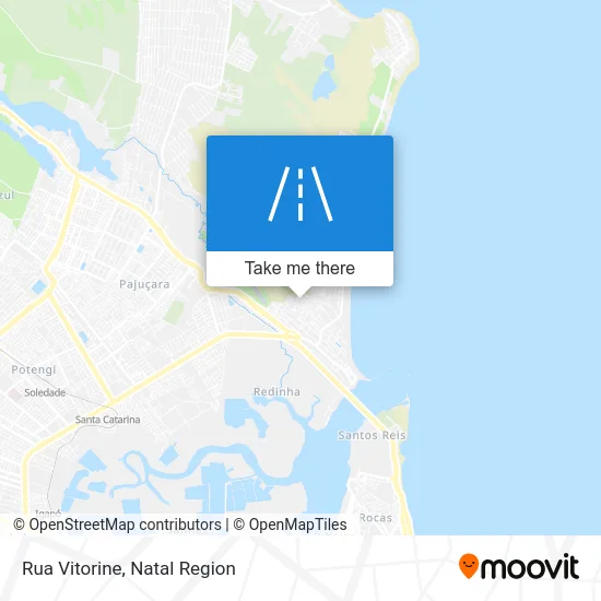 Rua Vitorine map