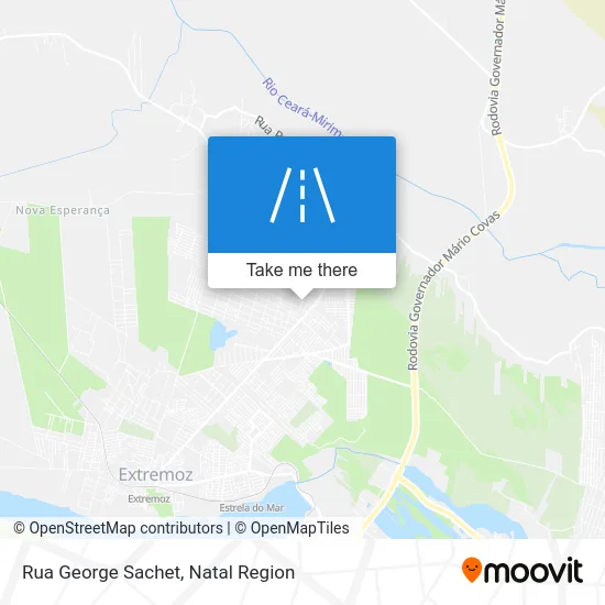 Rua George Sachet map