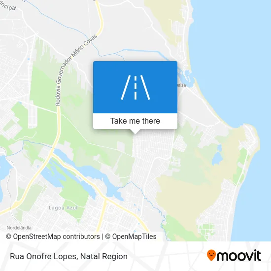 Rua Onofre Lopes map