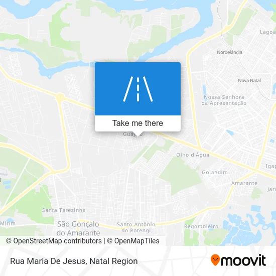 Rua Maria De Jesus map