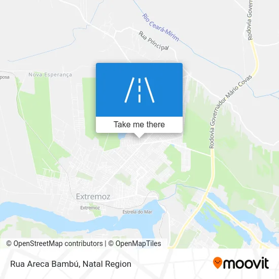 Rua Areca Bambú map