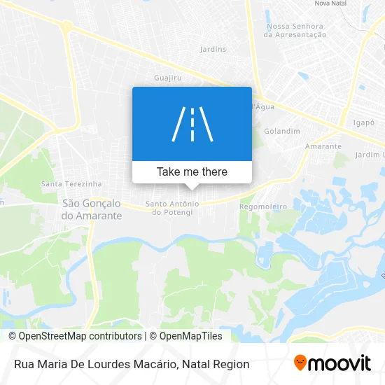 Rua Maria De Lourdes Macário map