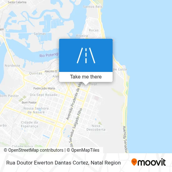 Rua Doutor Ewerton Dantas Cortez map