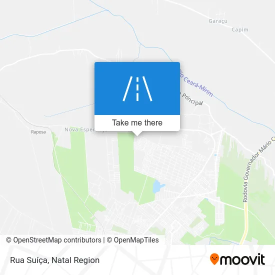 Rua Suíça map