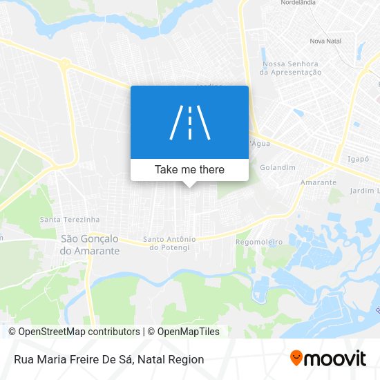 Rua Maria Freire De Sá map