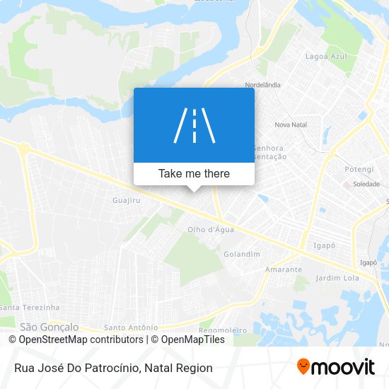 Rua José Do Patrocínio map
