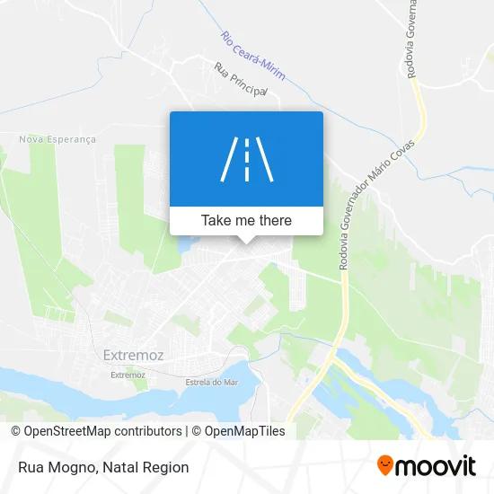 Rua Mogno map