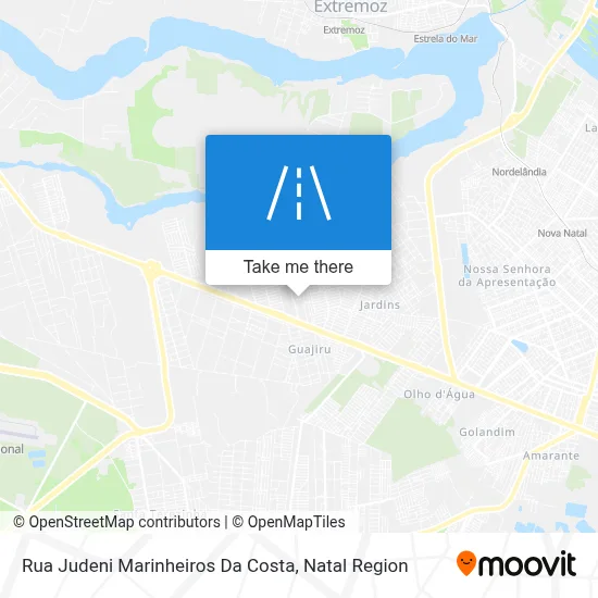 Rua Judeni Marinheiros Da Costa map